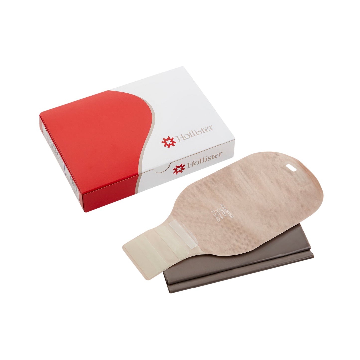 New Image™ 2-Piece Beige Colostomy Pouch, Pre-cut to Fit 70 mm Stomas