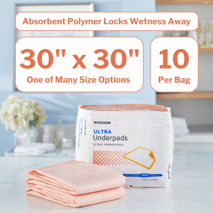 McKesson Ultra Heavy Absorbency Underpad