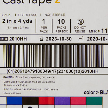 McKesson Cast Tape, Fiberglass