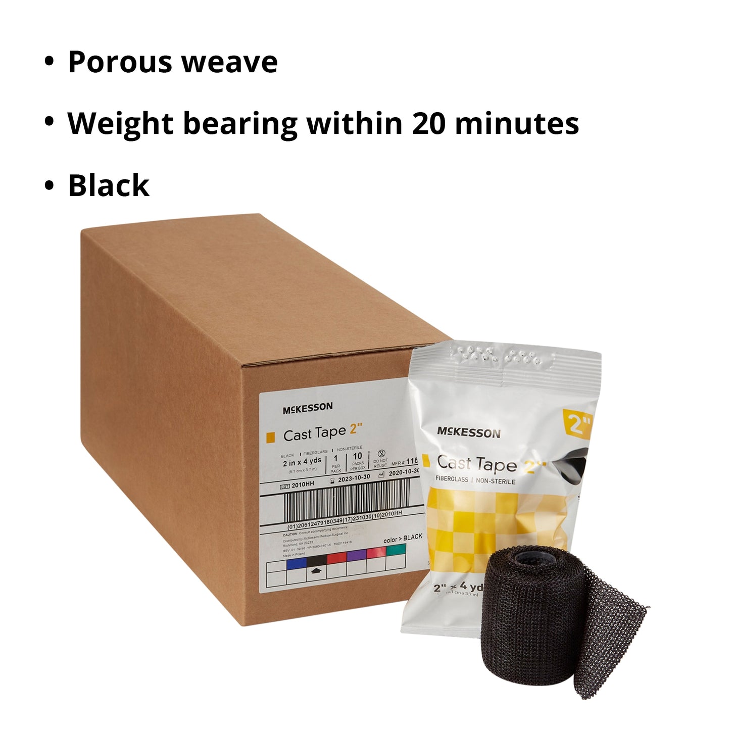 McKesson Cast Tape, Fiberglass