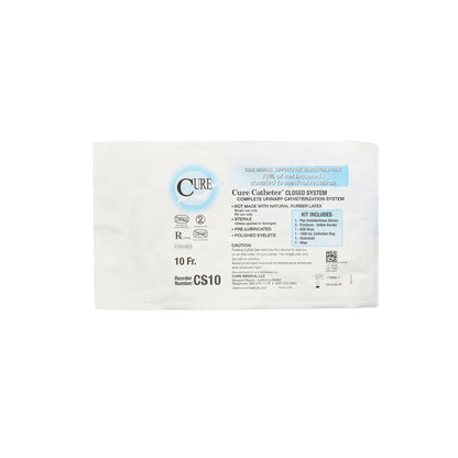 Cure Catheter™ Intermittent Catheter Kit, Unisex / Straight Tip
