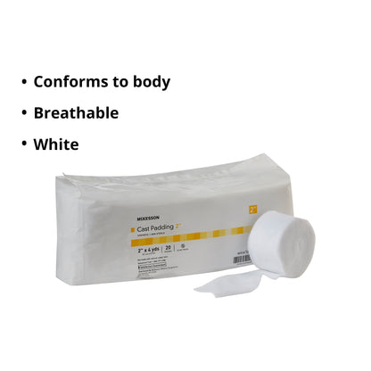 McKesson White Polyester Cast Padding