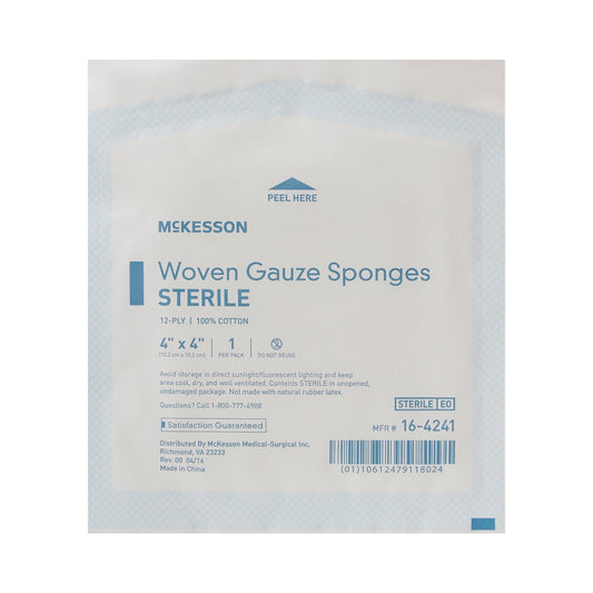 McKesson Gauze Sponge, 4 x 4 Inch