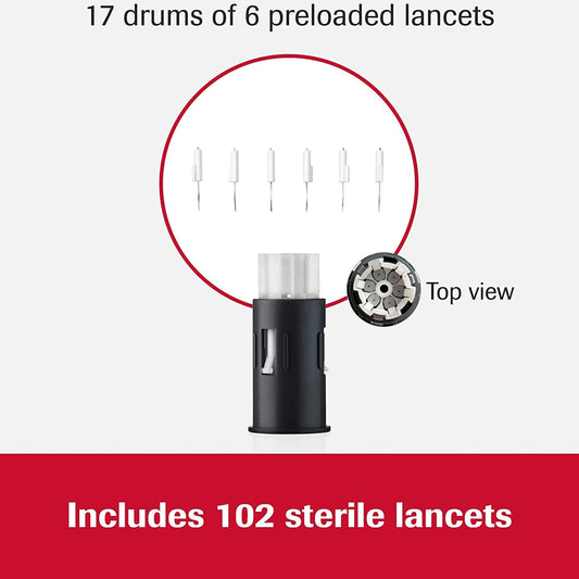 Accu-Chek® FastClix Lancet, 30 Gauge