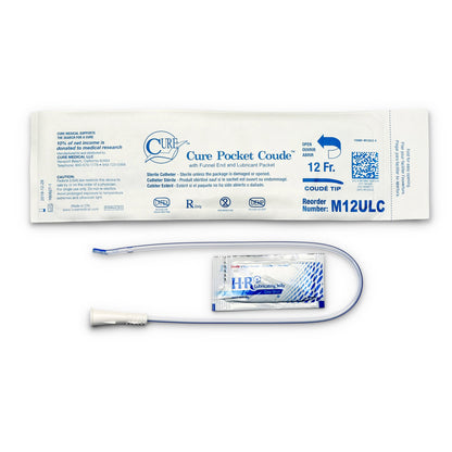 Cure Pocket Cath® Urethral Catheter, Uncoated PVC