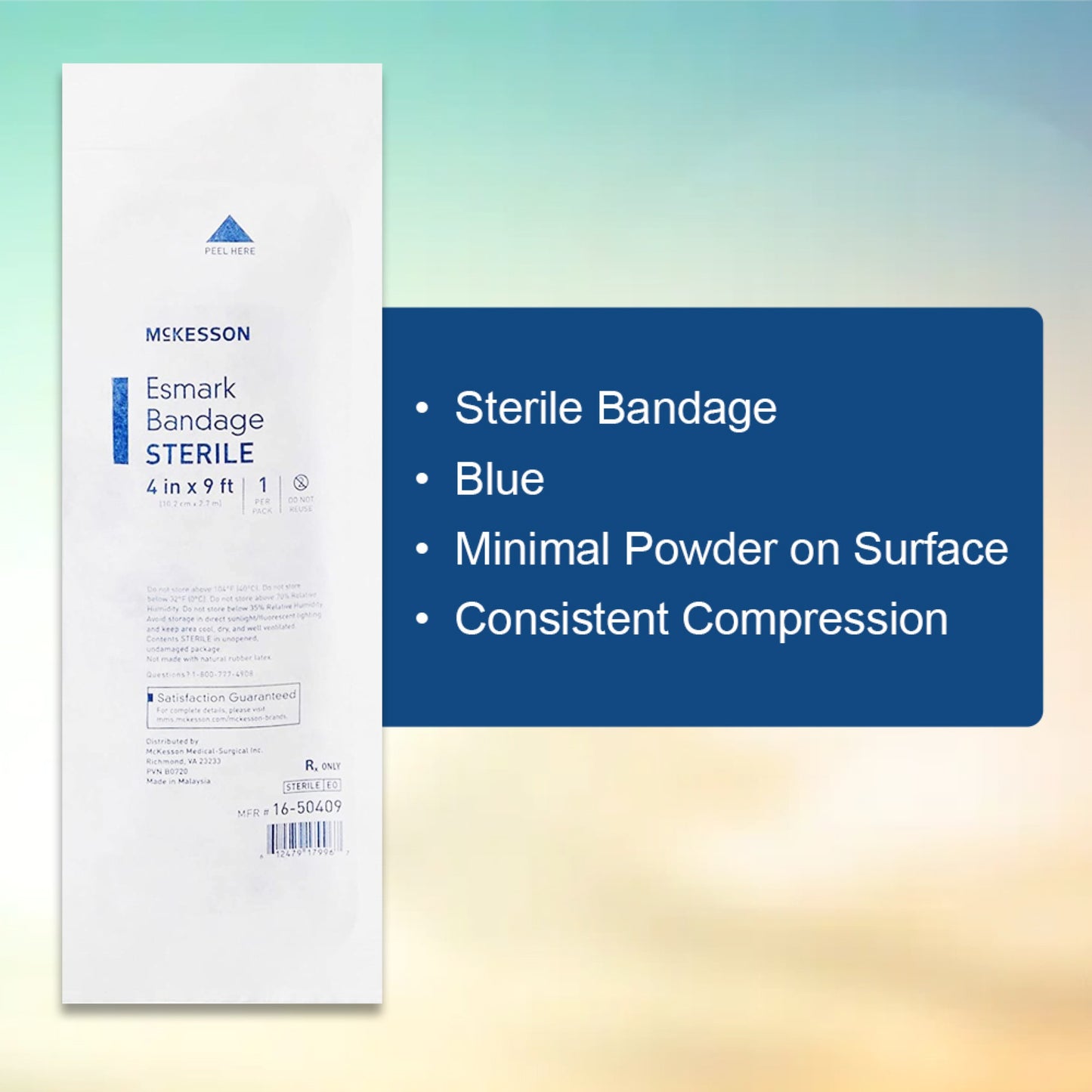 McKesson No Closure Esmark Compression Bandage