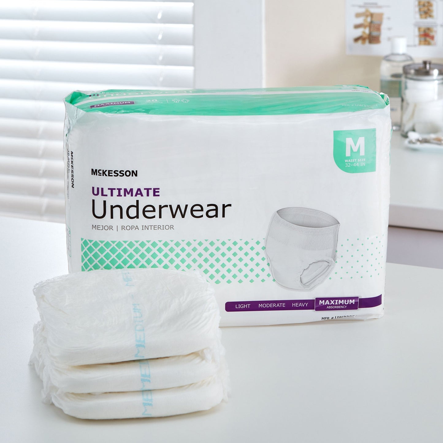 McKesson Ultimate Heavy Absorbency Incontinence Underwear