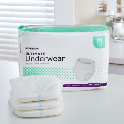 McKesson Ultimate Heavy Absorbency Incontinence Underwear
