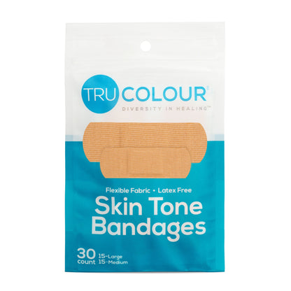 Tru-Colour Skin Tone Adhesive Bandages for Fair Skin Tone Shades