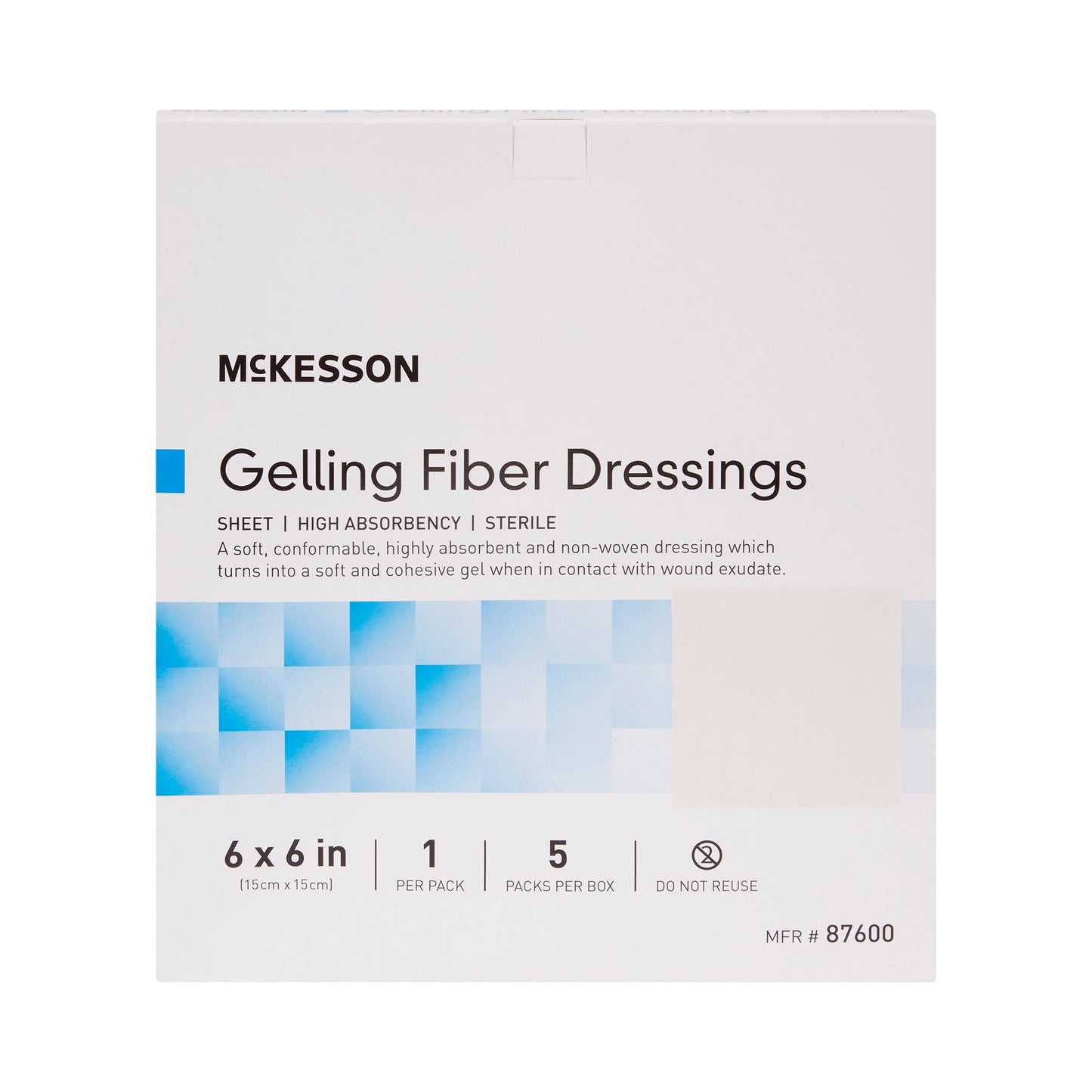 McKesson Gelling Fiber Wound Dressing