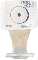 Mini Drainable Pouch with Platinum Plus Washer Cut-Fit Clear 10 Count