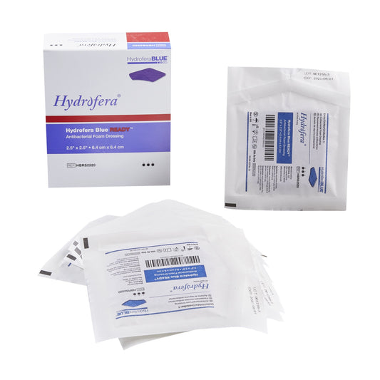 Hollister® Hydrofera Blue Ready™ Antibacterial Foam Dressing