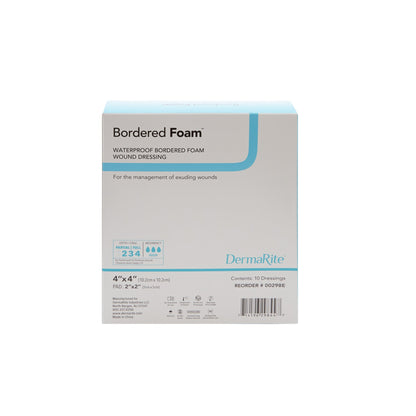 BorderedFoam® Foam Dressing, 4 x 4 Inch