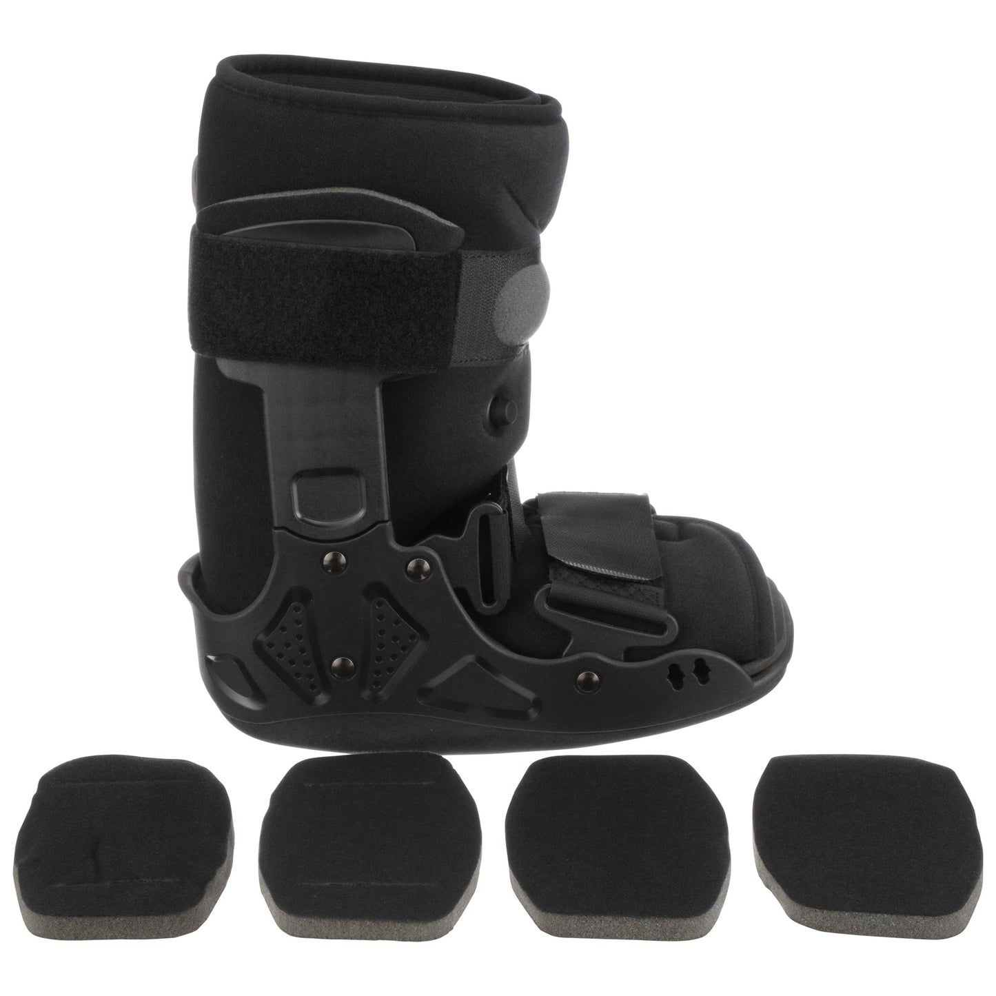 McKesson Pneumatic / Adjustable Air Walker Boot, Black