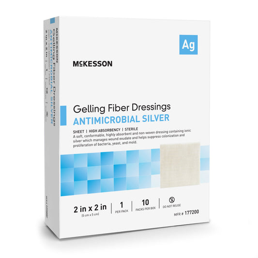 McKesson Silver Gelling Fiber Dressing
