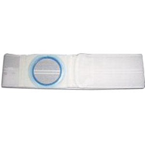 4" White, Cool Comfort, Flat Panel Belt, Medium, 2-1/4" Opening 1ct