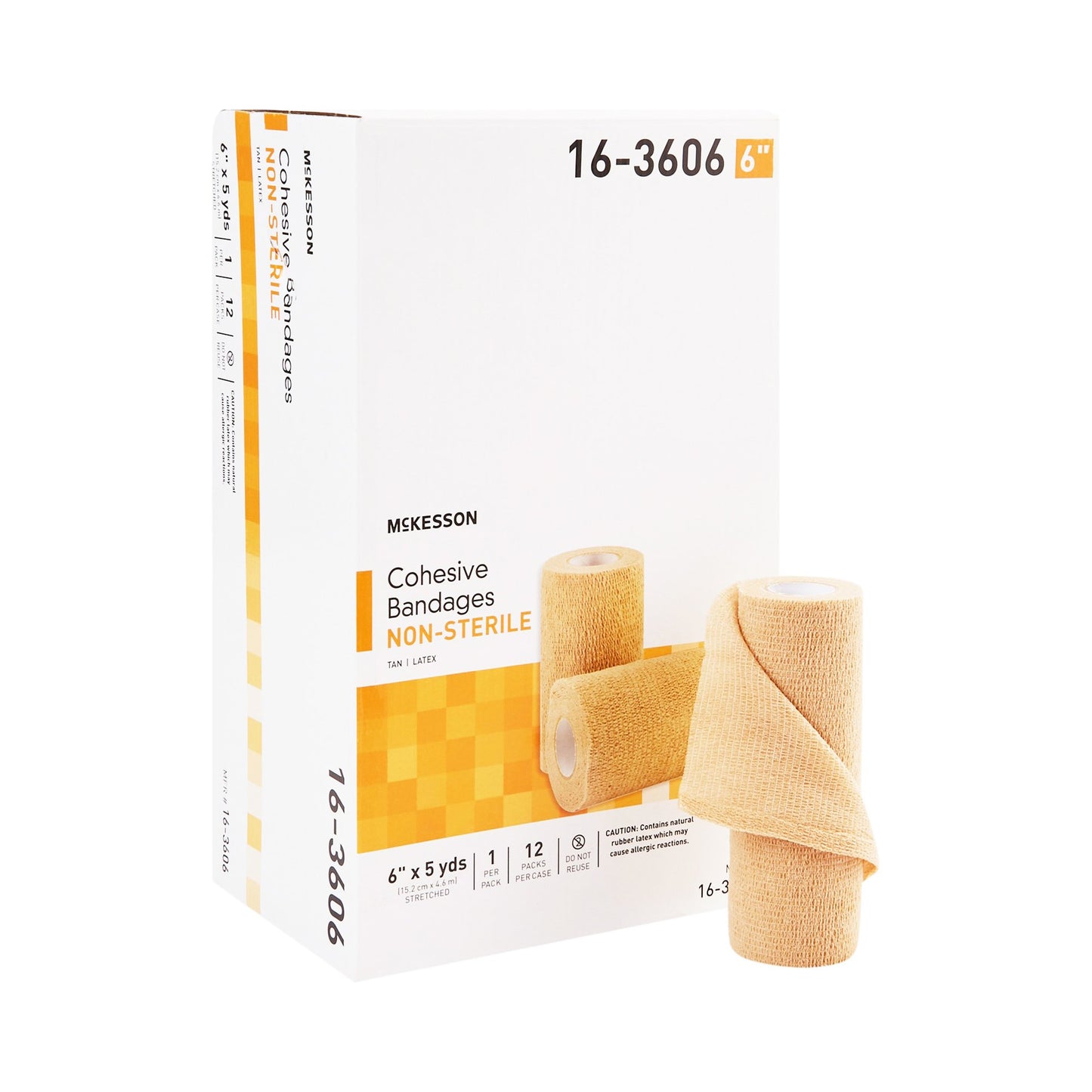 McKesson Self-adherent Closure Cohesive Bandage, Tan