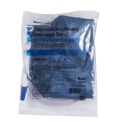 McKesson Pre-Covered Urinary Drainage Bag