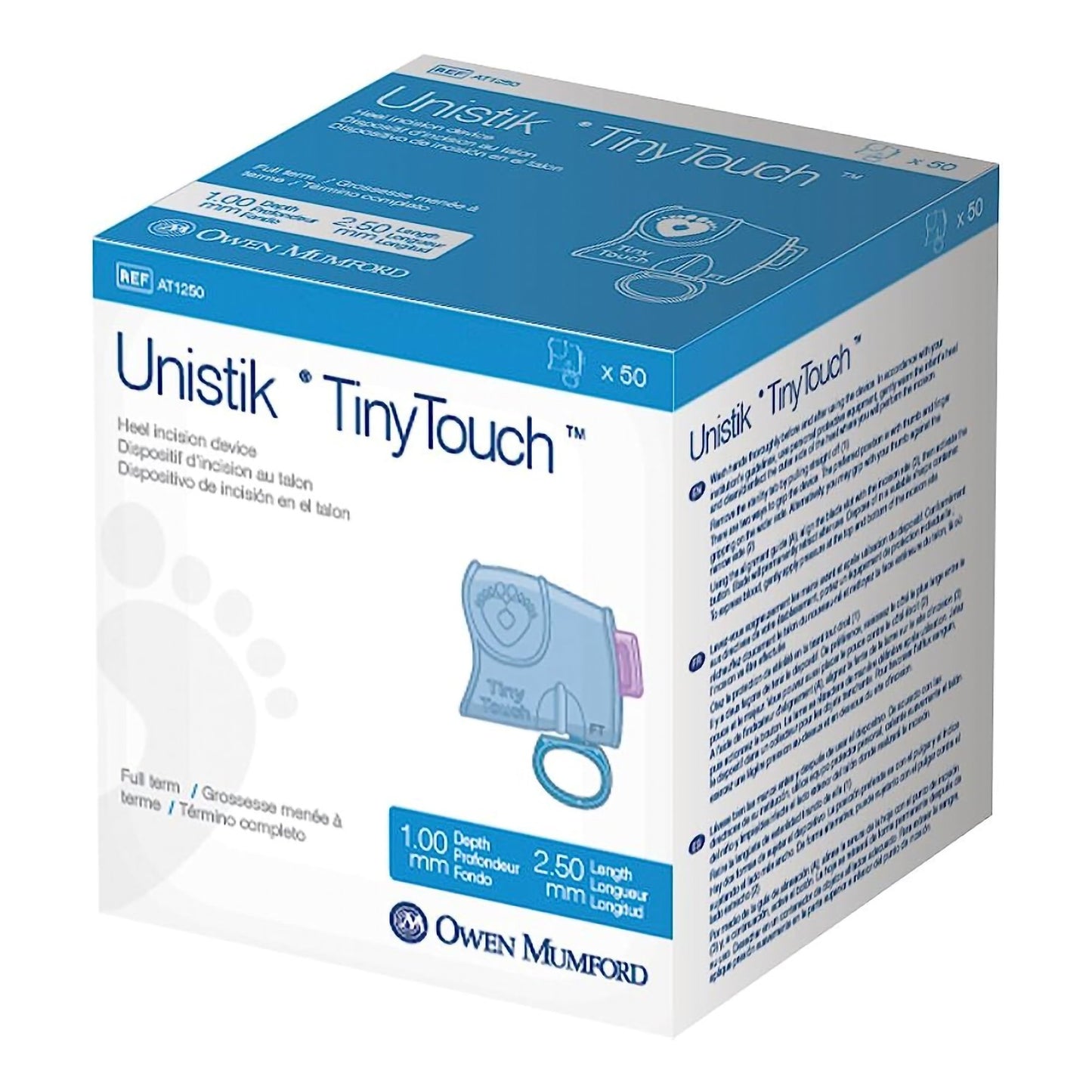 Unistik® Tiny Touch Pediatric Lancet, 2.5 mm Blade
