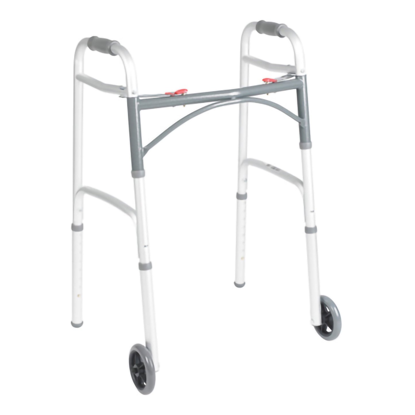 McKesson Junior Aluminum Folding Walker, 25 – 32-1/4 Inch Height
