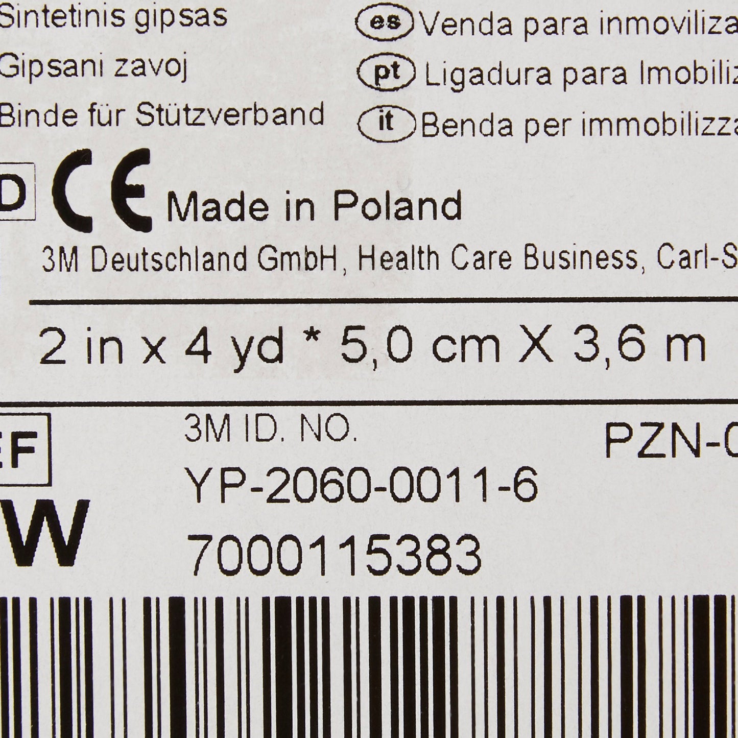 3M™ Scotchcast™ Plus Cast Tape, Fiberglass / Resin