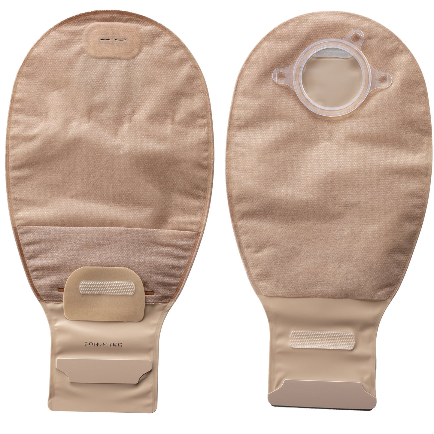 Natura® + Two-Piece Transparent Filtered Ostomy Pouch, 1-3/4 Inch Flange