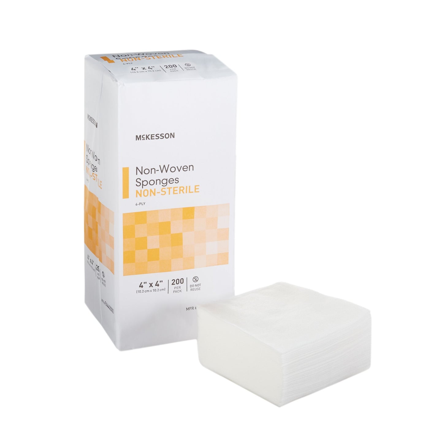 McKesson Nonwoven Sponge, 4 x 4 Inch