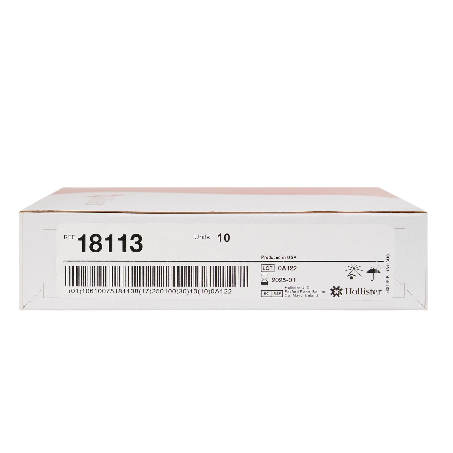 New Image™ 18113 Beige Colostomy Pouch, Pre-cut to Fit 57 mm Stomas