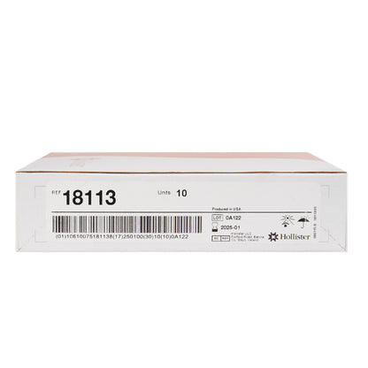 New Image™ 18113 Beige Colostomy Pouch, Pre-cut to Fit 57 mm Stomas