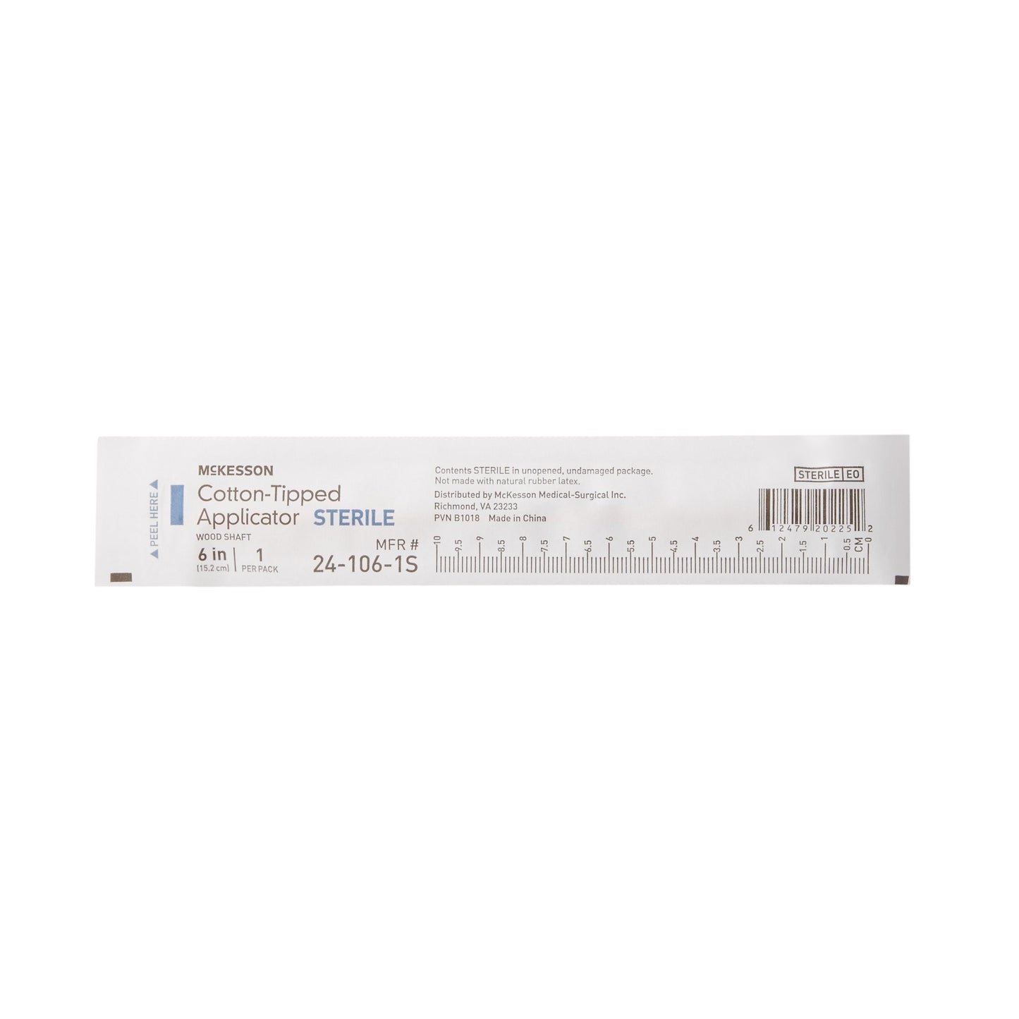 McKesson Sterile Swabsticks, Cotton Tip