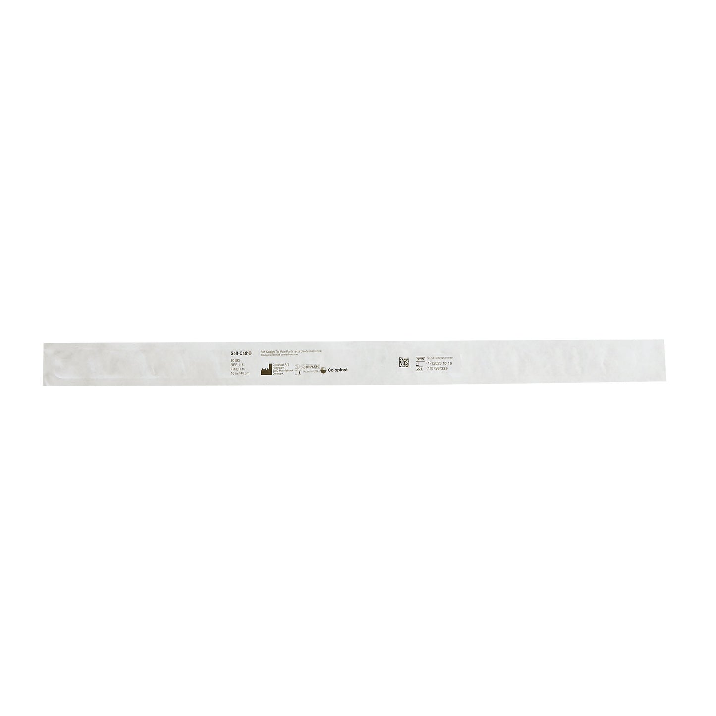 Self-Cath® Soft Unisex Urethral Catheter, 16 Fr