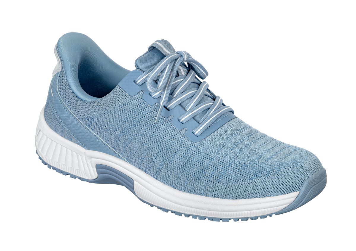 Kita Women's Hands-Free Athletic Shoes, Light Blue, angle view