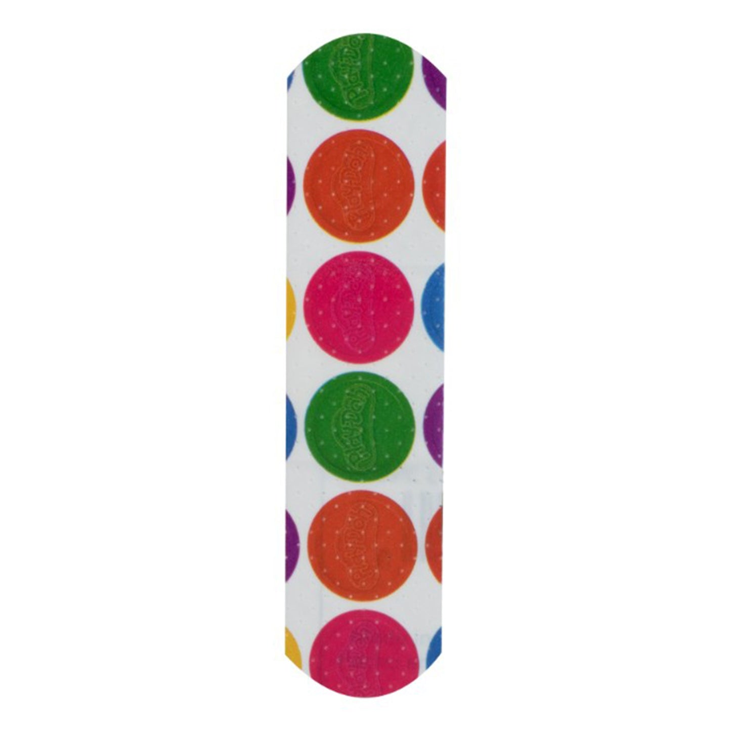 American® White Cross Kid Design (Play Doh) Adhesive Strip, 3/4 x 3 Inch