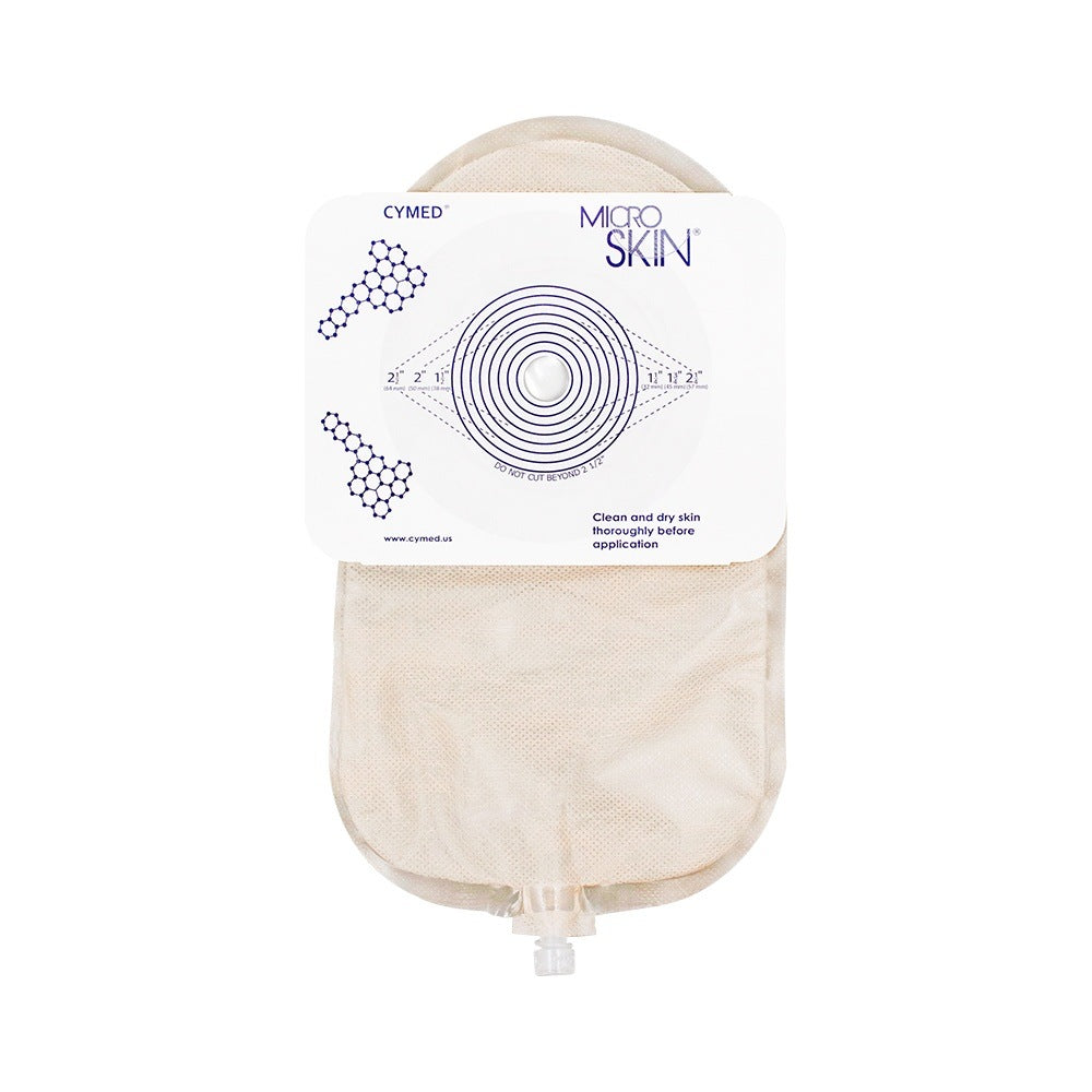 11" Urostomy Pouch with Microskin Barrier 10 Count
