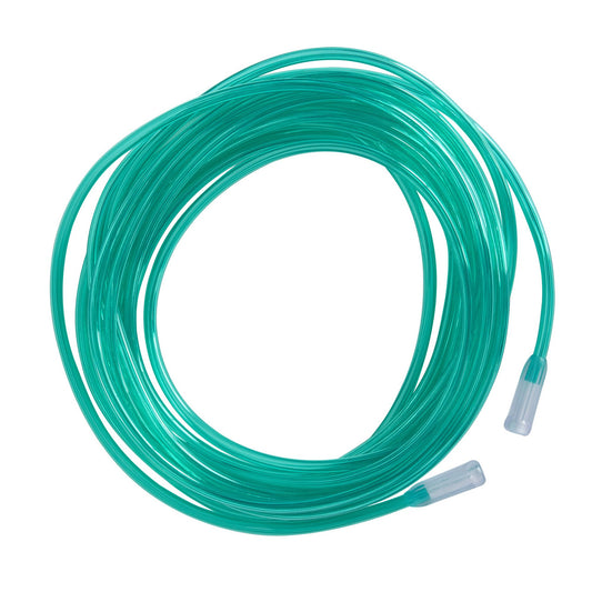 25' Oxygen Tubing Safety Channel Green Each