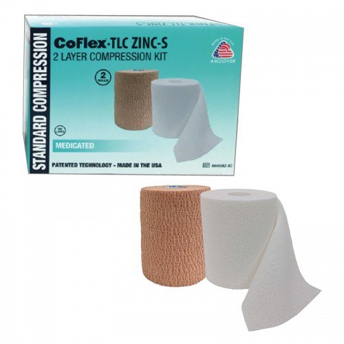 CoFlex TLC Zinc Standard Compression Bandage 4"