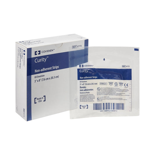 Curity Non-Adhering Oil Emulsion Dressing 3" x 8" Rectangle