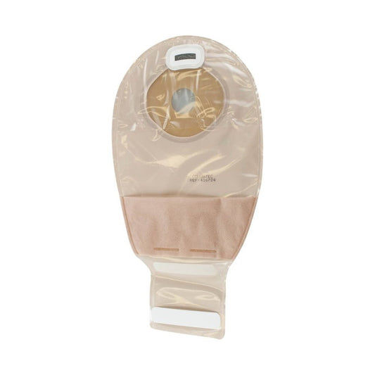 Esteem + One-Piece Drainable Pre-Cut Pouch with InvisiClose Modified Stomahesive 12" Panel Transparent 1" 10 Count