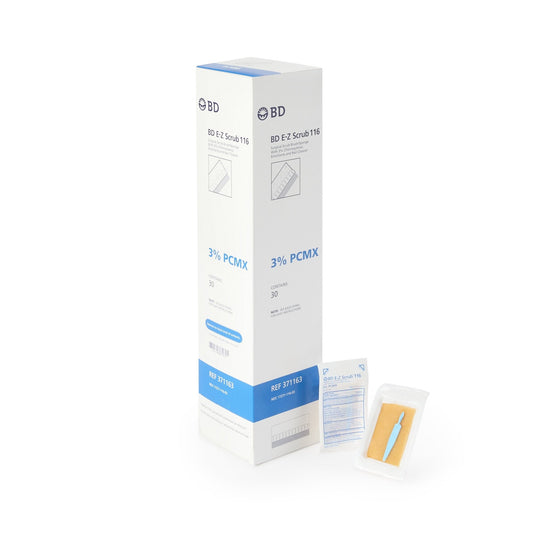 E-Z Scrub Surgical Scrub Brush Impregnated with 3% Chloroxylenol (PCMX)