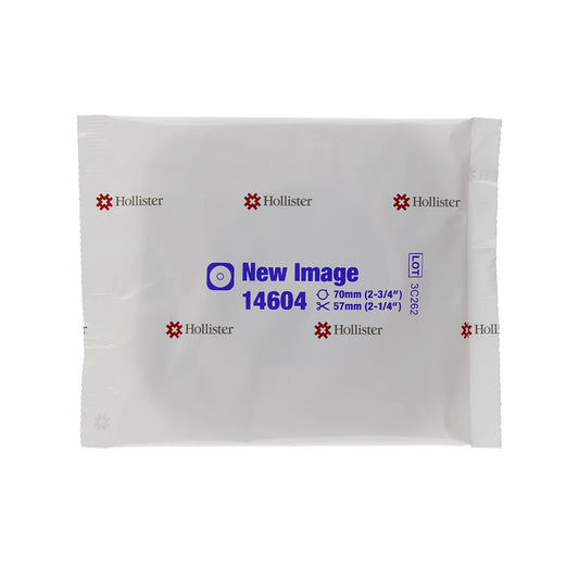 New Image Two-Piece Cut-to-Fit Flextend (Extended Wear) Skin Barrier 2-1/4" Stoma Size 2-3/4" Flange 5 Count