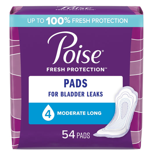 Poise Moderate Long Pads 12.4".