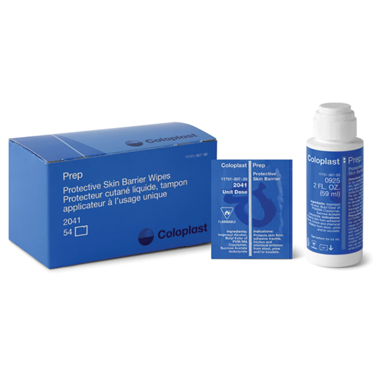 PREP Medicated Protective Skin Barrier Wipes