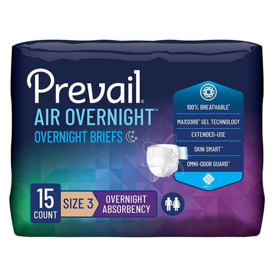 Prevail Air Overnight Size 3 / XL 58-70"