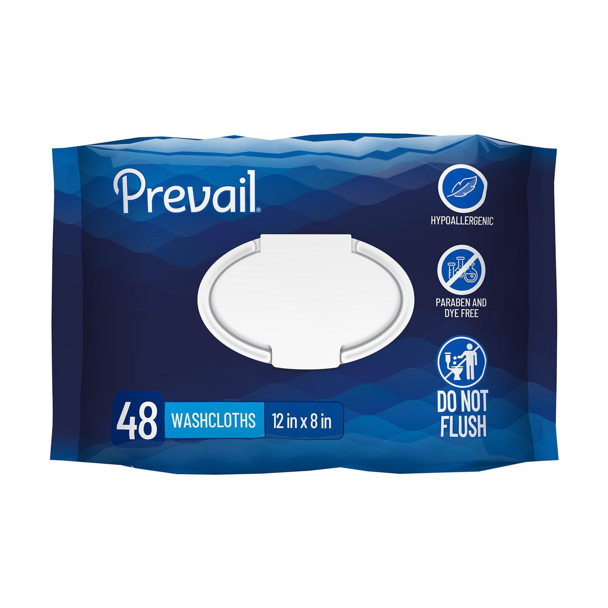 Prevail Disposable Adult Washcloth 12" x 8"