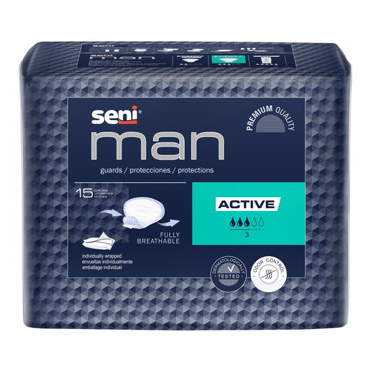 SENI Man Active Guards 15 Count