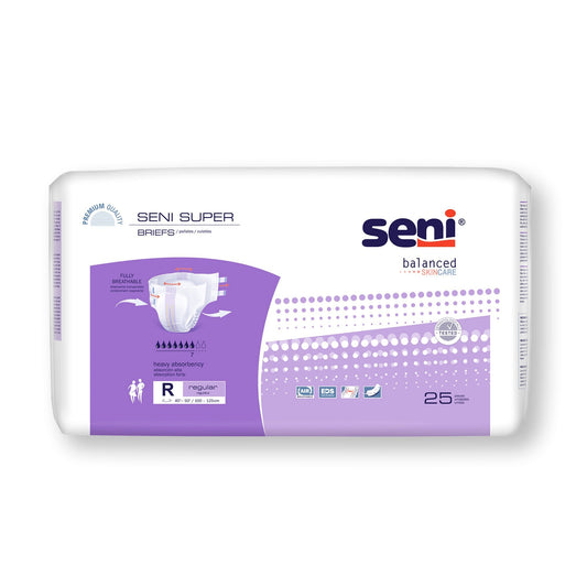 SENI Super Briefs Regular 25 Count