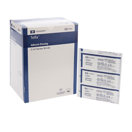 Telfa Ouchless Adhesive Dressing 3" x 4"