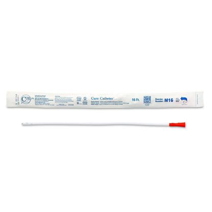 Cure Catheter™ Male Intermittent Catheter, Uncoated PVC