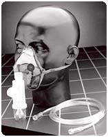 Adult Elongated Aerosol Mask w/Mvp & Elastic Strap 1ct