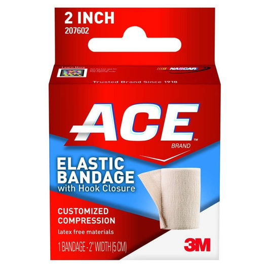Ace Elastic Bandage with Hook Closure Tan